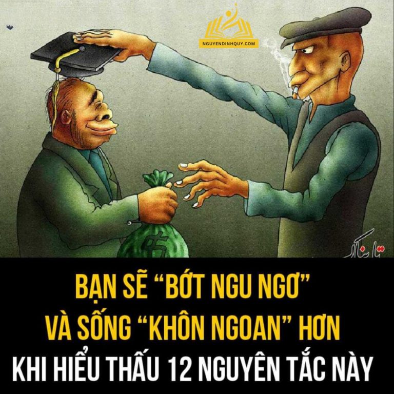 12 NGUYÊN TẮC CƠ BẢN ĐỂ SỐNG