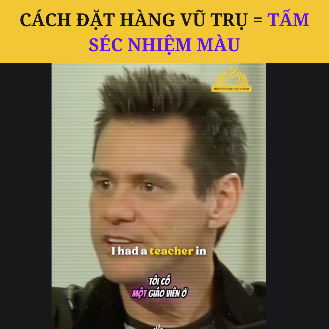 Cách Đặt Hàng Vũ Trụ Thông Qua Tấm Séc Nhiệm Màu