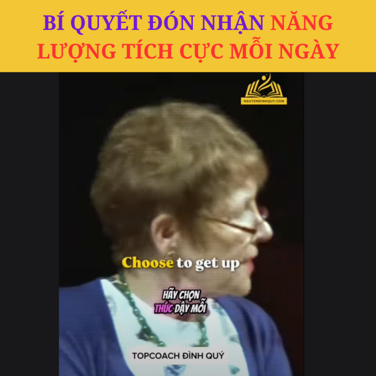 Bí Quyết Đón Nhận Năng Lượng Tích Cực Mỗi Ngày