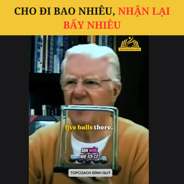 Cho Đi Bao Nhiêu, Nhận Lại Bấy Nhiêu